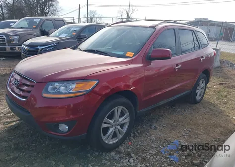 2010 Hyundai Santa Fe Limited V6 from USA, damaged, VIN 5NMSKDAG5AH370366